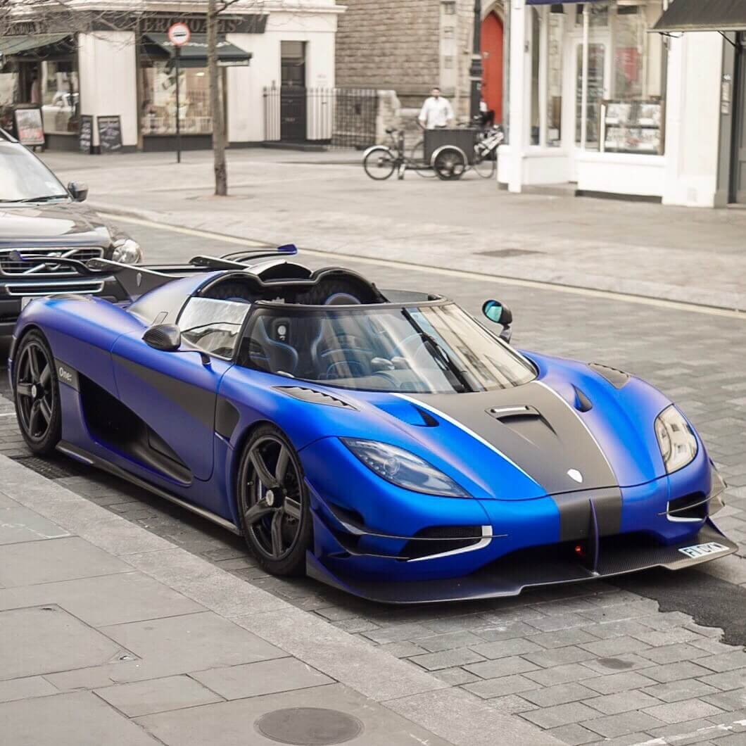 EXOTIC: Koenigsegg One 1 Street Parked In London - Cars247